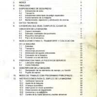 Vollmer- mod. Unimat S-3 Manual de instrucciones Afiladora Vollmer Unimat S