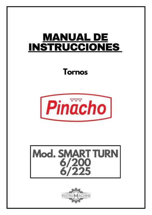 Manual de instrucciones Torno Pinacho Smart Turn 6/200 – 6/225