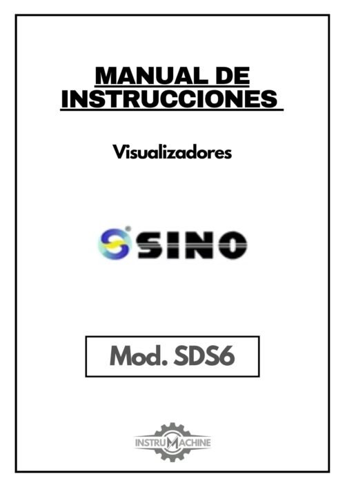 Manual de instrucciones Visualizador SINO SDS6