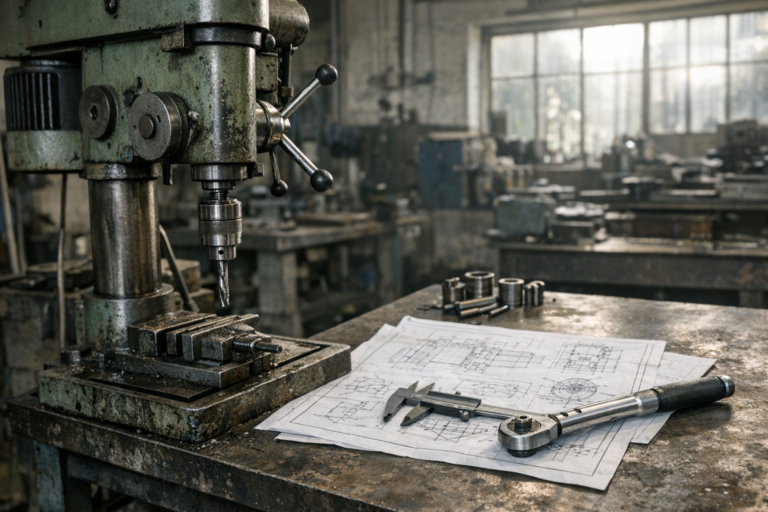 manual taladro industrial