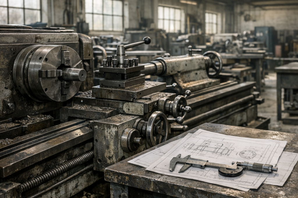 Manual Torno Industrial: Guía Completa de Documentación Técnica