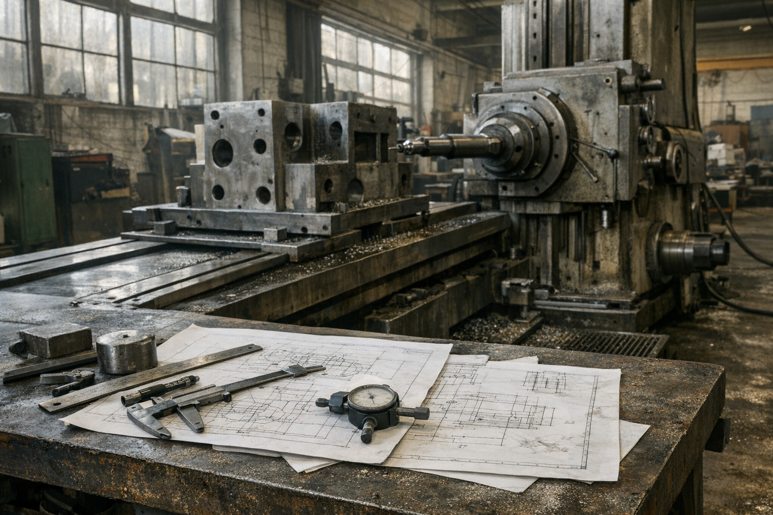 manual mandrinadora industrial